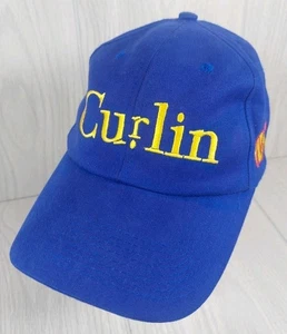 Gorra de carreras de caballos Curlin púrpura/azul ajustable  - Imagen 1 de 8