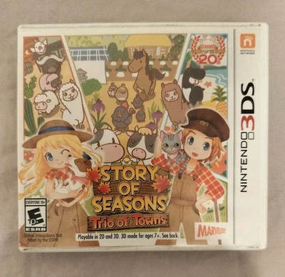 Story of Seasons: Trio of Towns (Nintendo 3DS)  with manual - Image 1 of 4