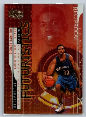 1999-00 UD Ionix Basketball Reciprocal #R67 Richard Hamilton SN - VG - Wizards - Image 1 of 2