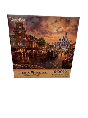 Rompecabezas completo Thomas Kinkade Parques Disney Disneyland 60 aniversario 1000 piezas Foto 1 de 4