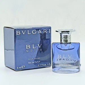 BVLGARI BLV NOTTE POUR FEMME EDP 5ml 0.17oz Discontinued eau de parfum NIB Japan - Picture 1 of 3