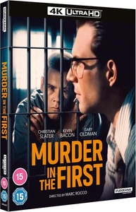 MURDER IN THE FIRST (1995): Christian Slater, Kevin Bacon - NEW Eu RgFree 4K UHD - Picture 1 of 1