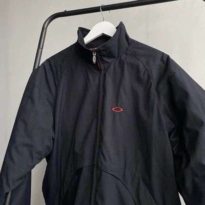 Chaqueta vintage Oakley Archiving esquí ropa de calle estilo hombre talla L negra Foto 1 de 4