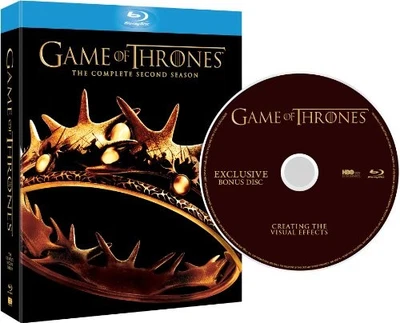 Game of Thrones - Season 2 (inc. Bonus Disc: Creating the Visuals... - DVD  FMVG - Image 1 of 2