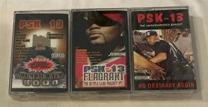 PSK-13 - SEALED 3 Cassette Lot - Pay Like You Weigh 5000, Flagrant, No Ordinary  - Picture 1 of 3