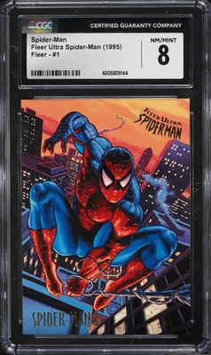Fleer Ultra Spider-Man 1995 #1 CGC 8 casi nuevo-como nuevo Foto 1 de 2
