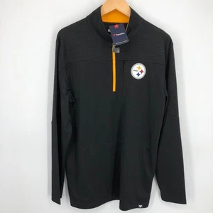 Fanatics NFL Herren Pullover Größe Large schwarz Pittsburgh Steelers Football Taschen - Bild 1 von 12