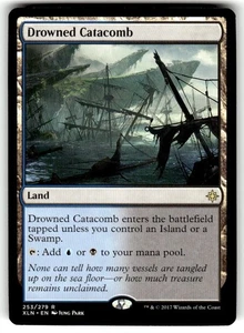 Drowned Catacomb Ixalan Regular MTG  - Picture 1 of 2