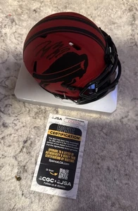 Joey Bosa Autogramm signed Buffalo Bills Rave Football Speed Mini Helm JSA - Bild 1 von 2