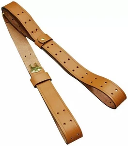Butler Creek 1" Military Leather Rifle Sling - 26112 - Picture 1 of 3