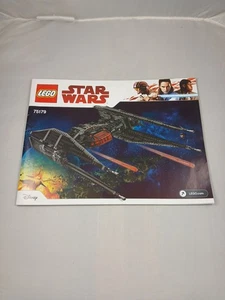 LEGO 75179 Star Wars Kylo Ren's TIE Fighter Instruction Booklet Manual Only - Picture 1 of 2