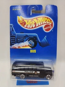 1991 Hot Wheels POLICE BUS black #72 black - Picture 1 of 2