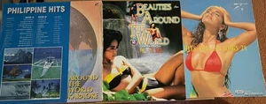 3 Tagalog/English Karaoke LD LASERDISC Beauty Around The World Philippine Hits - Picture 1 of 2