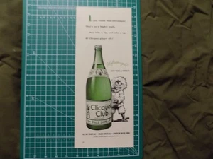 Anuncio impreso Clicquot Club Soda Cold Esquimal 1941 Segunda Guerra Mundial - Imagen 1 de 1