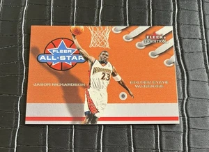 Jason Richardson 2002/03 Fleer Tradition ALL-STAR Insert Warriors #9 Of 10 AS - Bild 1 von 2