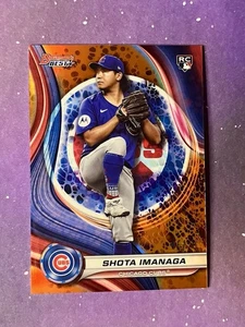 2025 Bowman's Best Orange Refractor /25 Shota Imanaga #16 RC Cubs - Bild 1 von 1