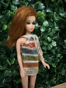 Bambola moda vintage anni 70 Topper Dawn Glori parte laterale S11 HTF - Foto 1 di 13