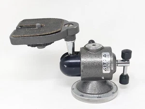 GITZO TRIPOD HEAD BALL & SOCKET TILTING, PANNING Made In France Brevete SGDG - Picture 1 of 5