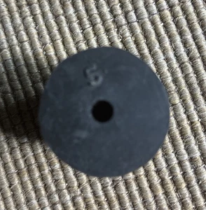 Rubber Cone Stopper #5 Upper 29mm/Bottom 22mm/Hole 7mm/Height 25mm - Picture 1 of 3