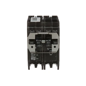 Interruptor de circuito cuádruple Eaton tipo BR 30 amperios/40 amperios 4 polos - Imagen 1 de 6