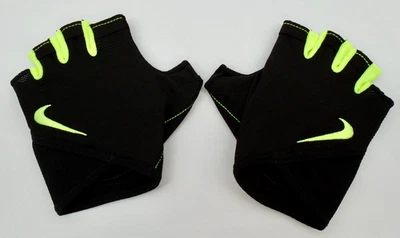 耐克 Essential 健身手套女式小型健身房训练黑色/无烟煤/电压 — 第 1/4 张图片