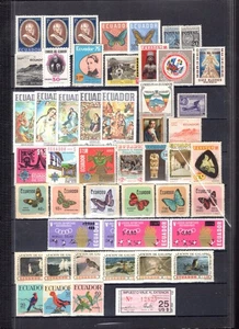 Ecuador Lot Mint/MNH/Used + 5 Covers With Better See Scans - Picture 1 of 10