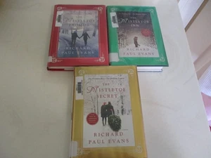 THE MISTLETOE COLLECTION-RICHARD PAUL EVANS-3 BOOKS SERIES-CHRISTMAS STORIES - Foto 1 di 1