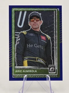 2025 Panini Donruss NASCAR - Aric Almirola #36 Blue Velocity Prizm - Bild 1 von 2