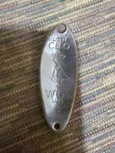 Vintage Little Cleo Wigl Lure Nude Cleopatra Spoon Fishing Lure Fish  - Picture 1 of 3
