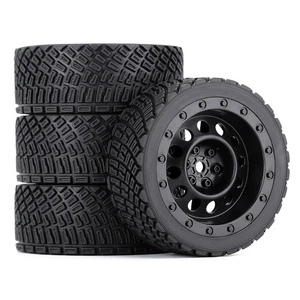Austar 12mm Hex 67mm RC Rubber Tires Wheel for 1/10 Rolly WLtoys 1/14 144001 Car - Picture 1 of 8