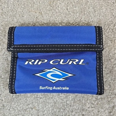 Vintage Rip Curl Wallet Trifold Fosters Nylon Canvas Surfing Australia Y2K 90s - Image 1 of 4