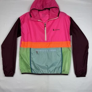 Chaqueta cortavientos Cotopaxi para mujer Teca media cremallera senderismo camping aire libre talla M - Imagen 1 de 15