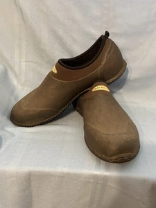 Muck Boots Co Herren 12 Muck Schuhe Braun Damen 13 Slipper Wasserdicht - Bild 1 von 8