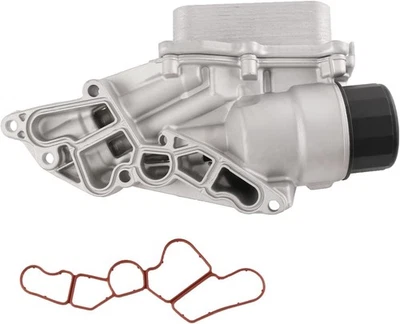 Carcasa de filtro de aceite con enfriador de aceite 2721800000 para Mercedes-Benz CL550 R350 S550 Foto 1 de 4