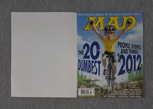 MAD Magazine 519 2013 February The 20 Dumbest People Events and Things 2012 - Imagen 1 de 7