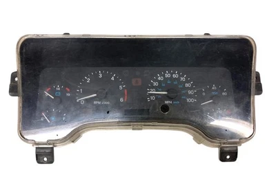 Jeep Wrangler TJ Speedometer Instrument Gauge Cluster 134K 97-00 White RPM OEM - Image 1 of 4
