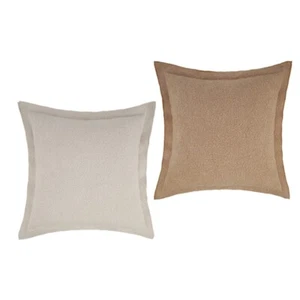 Throw Pillow Cover Soft Plushie Fabric Cushion Case 45x45CM for Sofa Couch Bed - Picture 1 of 10