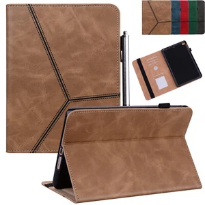 Leather Flip Tablet Case Stand Cover For Samsung Galaxy Tab S2 9.7" SM-T810 T815 - Picture 1 of 17