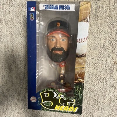 Brian Wilson SF Giants Orange Uniform "Big Head" 2011 Bobble Head Bobblehead - Image 1 of 3