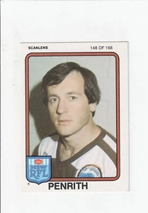 1981 Scanlens Rugby League Tim Sheens #148 (Penrith Panthers) - Picture 1 of 2