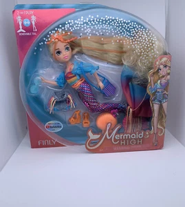 Muñeca Sirena Alta Finly Deluxe Sirena y Accesorios con Muñeca Cola Extraíble... - Imagen 1 de 7