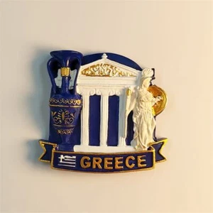 Grecia Pegatina Refrigerador Imán Nevera Adhesivo Decoración Hogar Resina Recuerdo - Imagen 1 de 4