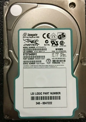 ST373405FC SEAGATE CHEETAH Sun ST373405FC 73GB 3.5" Fiber Channel HDD TESTED - Image 1 of 2