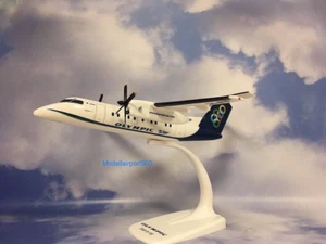 Herpa Wings 1:100 Snap Fit Dash DHS -8 100 Olympic Air 614238 Modellairport500 - Bild 1 von 1