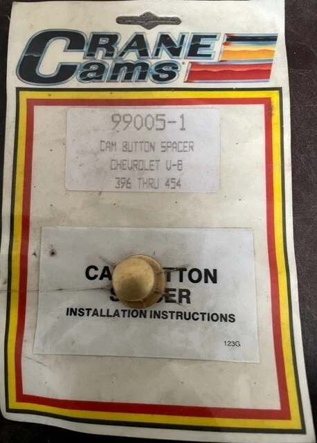 Espaçador de botão CRANE CAMS CHEVROLET V-8 396 THRU 454 #99005-1 - Imagem 1 de 1