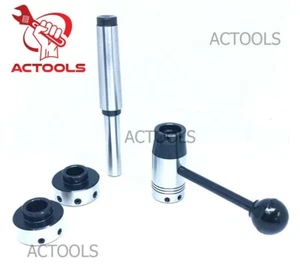 Lathe Tailstock Floating Type Die Holder Set MT2 Shank Inch Imperial Size 2MT AU - Picture 1 of 5