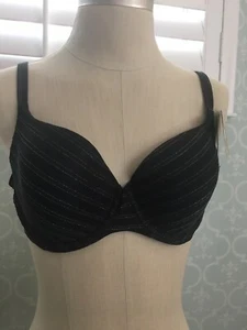 BH Cabernet BH Neu mit Etikett 38 C 38 C T-Shirt Einzelhandel 32. Schwarze sexy Dessous - Bild 1 von 4