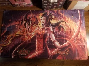 Dromai, Ash Artist Playmat Uprising FAB Flesh and Blood Alpha Investments Rudy - Picture 1 of 5