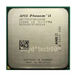 AMD Phenom II X6-1090T HDT90ZFBK6DGR CPU 3.2GHz Six Core Socket AM3 Processor - Picture 1 of 5