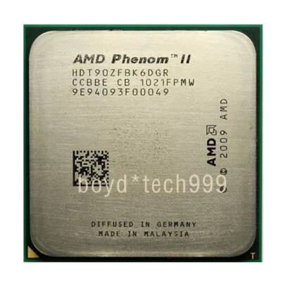 AMD Phenom II X6-1090T HDT90ZFBK6DGR CPU 3.2GHz Six Core Socket AM3 Processor - Image 1 of 4